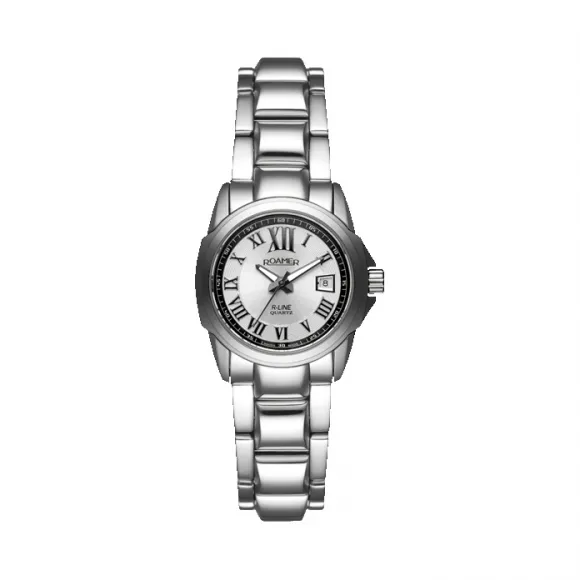 罗马表/Roamer R-Line 新款系列 不锈钢表壳 瑞士全自动机械及优质石英机芯 731856-41-12-70