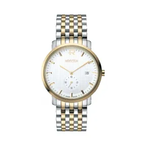 罗马表/Roamer 梦幻歌剧系列 PVD真空离子电镀或全实心不锈钢表壳 瑞士超薄石英机芯 931853-47-15-90