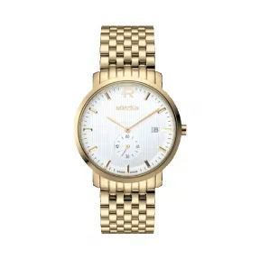 罗马表/Roamer 梦幻歌剧系列 PVD真空离子电镀或全实心不锈钢表壳 瑞士超薄石英机芯 931853-48-15-90