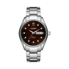 罗马表/Roamer 五行太阳家族系列-金星 全实心不锈钢表壳 瑞士全自动机械机芯 932637-41-69-91