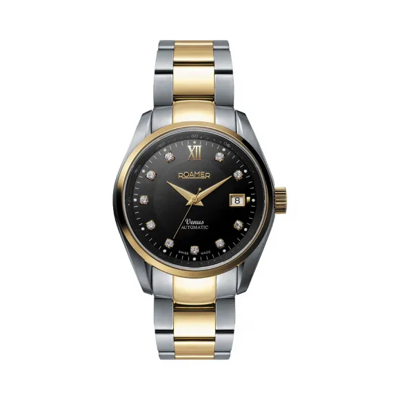 罗马表/Roamer 五行太阳家族系列-金星 全实心不锈钢表壳 瑞士全自动机械机芯 932637-47-59-90