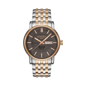 罗马表/Roamer 五行太阳系列家族-水星 PVD真空离子电镀或全实心不锈钢表壳 瑞士自动机械机芯 933561-41-13-90