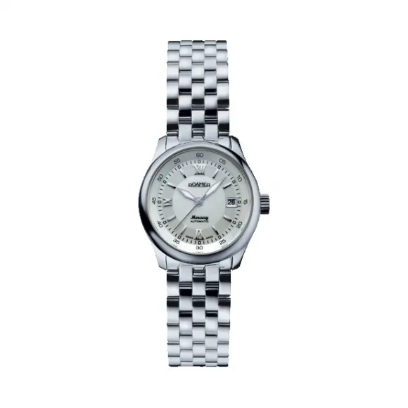 罗马表/Roamer 五行太阳系列家族-水星 PVD真空离子电镀或全实心不锈钢表壳 瑞士自动机械机芯 933561-41-23-90