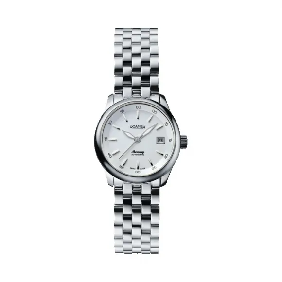 罗马表/Roamer 五行太阳系列家族-水星 PVD真空离子电镀或全实心不锈钢表壳 瑞士自动机械机芯 933561-41-25-90