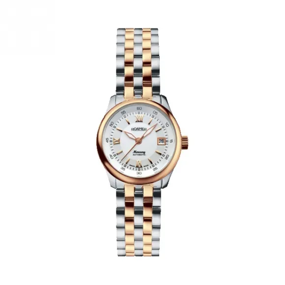 罗马表/Roamer 五行太阳系列家族-水星 PVD真空离子电镀或全实心不锈钢表壳 瑞士自动机械机芯 933561-49-23-90