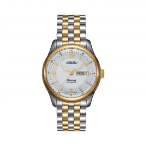 罗马表/Roamer 五行太阳家族系列-水星 全实心不锈钢表壳 瑞士全自动机械机芯 933637-47-23-90