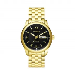 罗马表/Roamer 五行太阳系列家族-水星 PVD真空离子电镀或全实心不锈钢表壳 瑞士自动机械机芯 933637-48-53-90