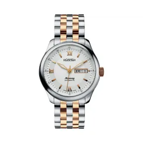 罗马表/Roamer 五行太阳系列家族-水星 PVD真空离子电镀或全实心不锈钢表壳 瑞士自动机械机芯 933637-49-23-90