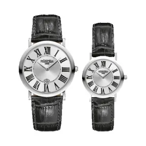 罗马表/Roamer 梦幻众星对表系列 不锈钢表壳 瑞士优质超薄石英机芯 934000-41-11SE