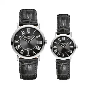 罗马表/Roamer 梦幻众星对表系列 不锈钢表壳 瑞士优质超薄石英机芯 934000-41-51SE