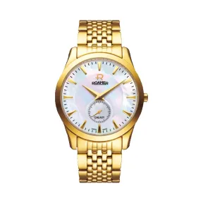 罗马表/Roamer 银河系列 PVD真空离子电镀或全实心不锈钢表壳 瑞士优质石英机芯 938858-48-85-90
