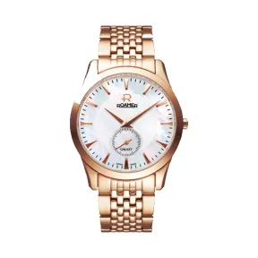 罗马表/Roamer 银河系列 PVD真空离子电镀或全实心不锈钢表壳 瑞士优质石英机芯 938858-49-85-90