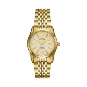 罗马表/Roamer 五行太阳系列家族-土星 PVD真空离子电镀或全实心不锈钢表壳 瑞士自动机械机芯 941561-48-33-90