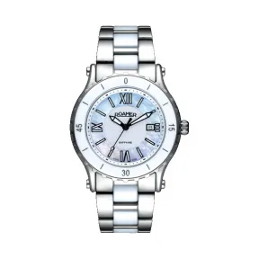 罗马表/Roamer 梦幻陶瓷家族～魅之纯 PVD真空离子电镀或全实心不锈钢表壳 瑞士优质石英机芯 942980-41-23-90