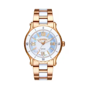 罗马表/Roamer 梦幻陶瓷家族～魅之纯 PVD真空离子电镀或全实心不锈钢表壳 瑞士优质石英机芯 942980-49-23-90