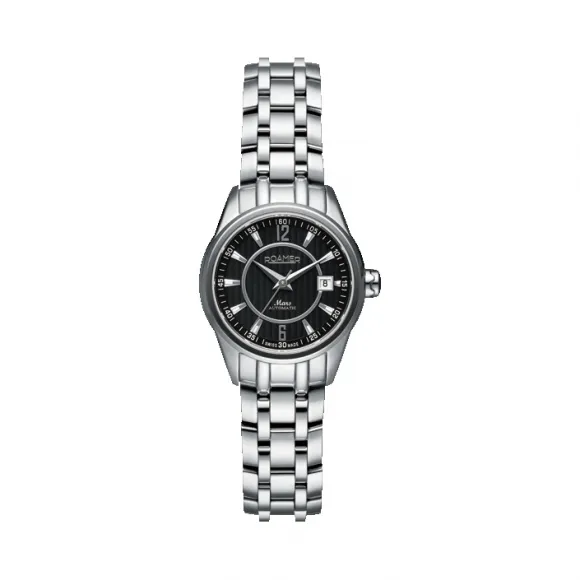 罗马表/Roamer 五行太阳系列家族-火星 PVD真空离子电镀或全实心不锈钢表壳 瑞士自动机械机芯 943561-41-54-90