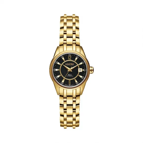 罗马表/Roamer 五行太阳系列家族-火星 PVD真空离子电镀或全实心不锈钢表壳 瑞士自动机械机芯 943561-48-54-90