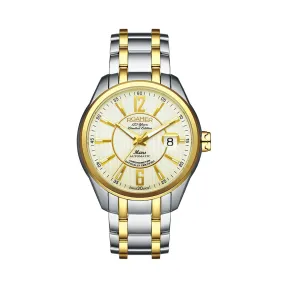 罗马表/Roamer 限量版天文台五行太阳家族系列-木-火-土-金-水 10微米包金（9微米18K金+1微米23K金） 瑞士天文台认证机械机芯 943600-80-MA