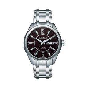 罗马表/Roamer 五行太阳家族系列-火星 全实心不锈钢表壳 瑞士全自动机械机芯 943637-41-64-90