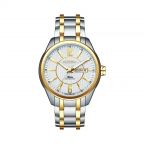 罗马表/Roamer 五行太阳家族系列-火星 全实心不锈钢表壳 瑞士全自动机械机芯 943637-47-14-90