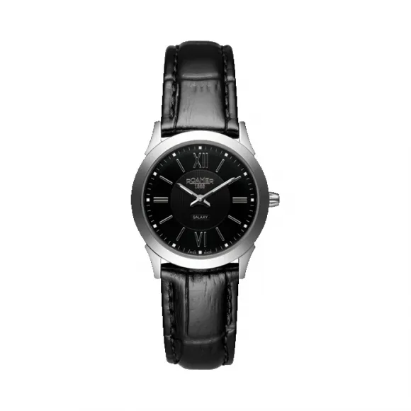 罗马表/Roamer 银河皮带系列 PVD真空离子电镀 不锈钢表壳 瑞士优质石英机芯 944751-41-53-09