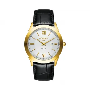 罗马表/Roamer 银河皮带系列 全实心不锈钢表壳 瑞士优质石英机芯 944857-48-13-09