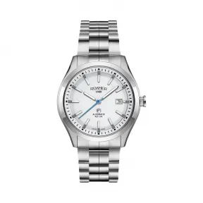 罗马表/Roamer 光辉岁月RD100系列 全实心不锈钢表壳 瑞士全自动机械机芯 951600-41-25-90