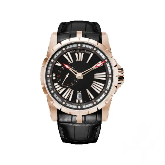 罗杰杜彼/RogerDubuis Excalibur 系列 45 MM 玫瑰金 自动机械机芯 男表 RDDBEX0544