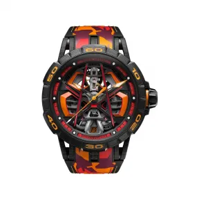 罗杰杜彼/RogerDubuis Excalibur 系列 45MM 碳纤维  男表 RDDBEX1033