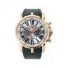 罗杰杜彼/RogerDubuis Excalibur 系列 45 MM 玫瑰金 自动机械机芯 男表 RDDBEX0211