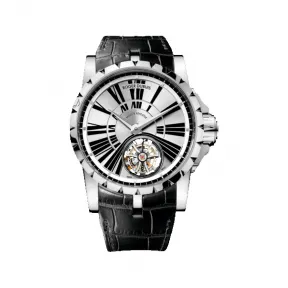 罗杰杜彼/RogerDubuis Excalibur 系列 45 MM 铂金 自动机械机芯 男表 RDDBEX0256