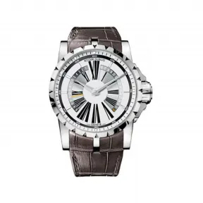 罗杰杜彼/RogerDubuis Excalibur 系列 45 MM 白金 自动机械机芯 男表 RDDBEX0259