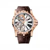 罗杰杜彼/RogerDubuis Excalibur 系列 45 MM 玫瑰金 自动机械机芯 男表 RDDBEX0261
