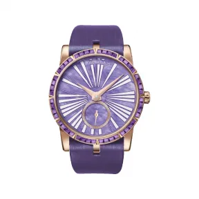 罗杰杜彼/RogerDubuis Excalibur 系列 36 MM 玫瑰金 自动机械机芯 女表 RDDBEX0276