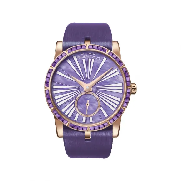 罗杰杜彼/RogerDubuis Excalibur 系列 36 MM 玫瑰金 自动机械机芯 女表 RDDBEX0276