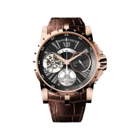 罗杰杜彼/RogerDubuis Excalibur 系列 45 MM 玫瑰金 自动机械机芯 男表 RDDBEX0361