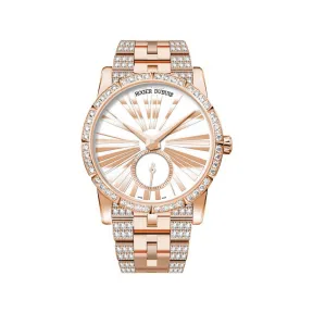 罗杰杜彼/RogerDubuis Excalibur 系列 36 MM 玫瑰金 自动机械机芯 女表 RDDBEX0381