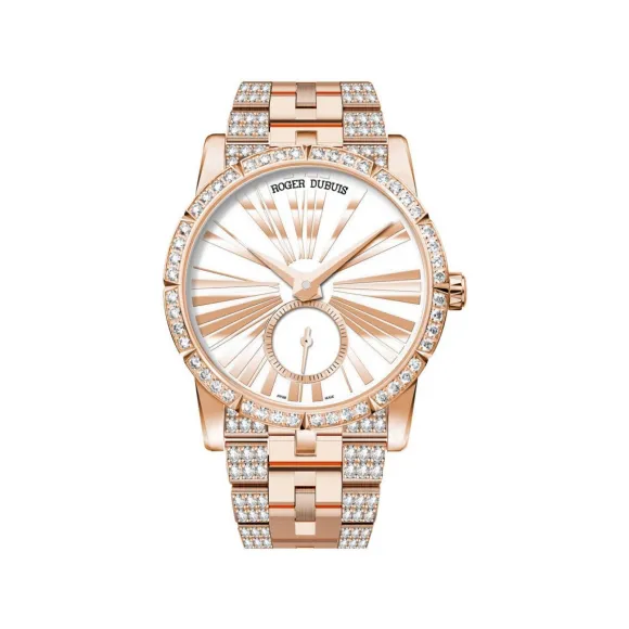 罗杰杜彼/RogerDubuis Excalibur 系列 36 MM 玫瑰金 自动机械机芯 女表 RDDBEX0381