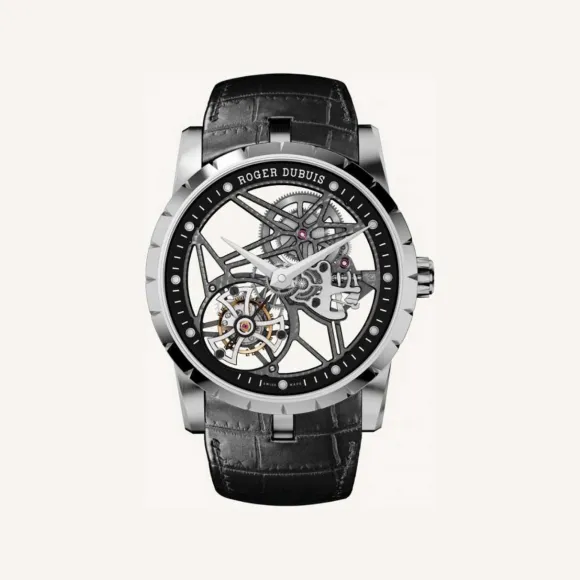 罗杰杜彼/RogerDubuis 镂空飞行陀飞轮腕表 | RDDBEX0393 RDDBEX0393