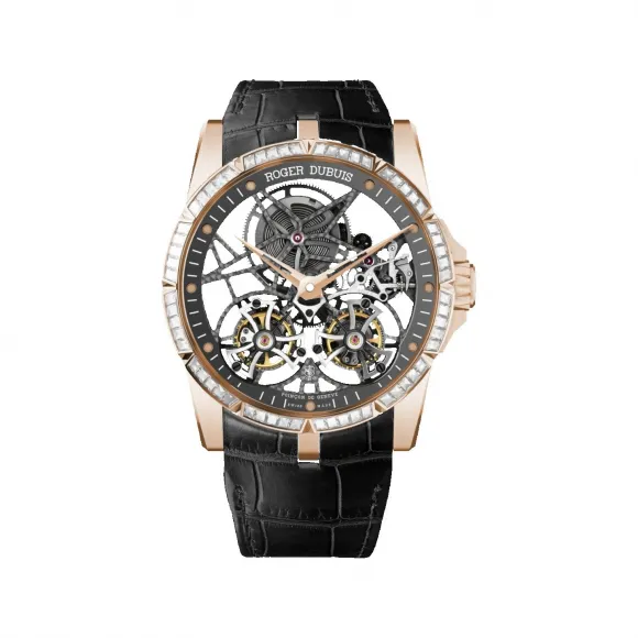 罗杰杜彼/RogerDubuis 镂空双飞行陀飞轮珠宝腕表 | RDDBEX0407 RDDBEX0407