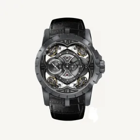 罗杰杜彼/RogerDubuis Excalibur 系列 48 MM 陶瓷 手动机械机芯 男表 RDDBEX0408