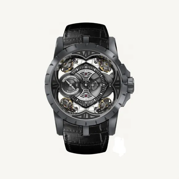 罗杰杜彼/RogerDubuis Excalibur 系列 48 MM 陶瓷 手动机械机芯 男表 RDDBEX0408