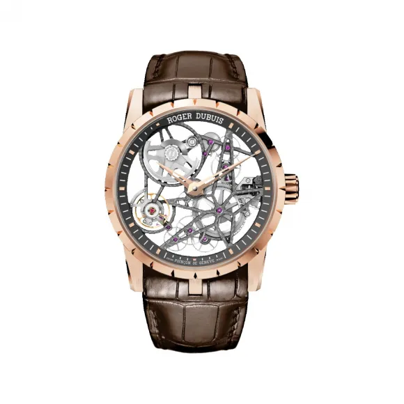 罗杰杜彼/RogerDubuis EXCALIBUR王者系列 Pink Gold 42MM RDDBEX0422