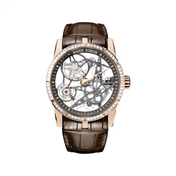 罗杰杜彼/RogerDubuis EXCALIBUR王者系列 Pink Gold 42MM RDDBEX0423