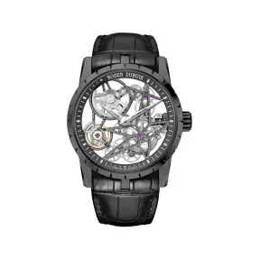 罗杰杜彼/RogerDubuis Excalibur 系列 42 MM DLC涂层钛金属 自动机械机芯 男表 RDDBEX0424