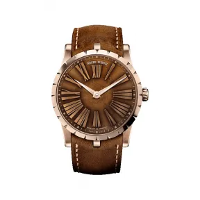 罗杰杜彼/RogerDubuis 自动上链腕表 搭载微型摆陀和铜质表盘 | RDDBEX0498 RDDBEX0498