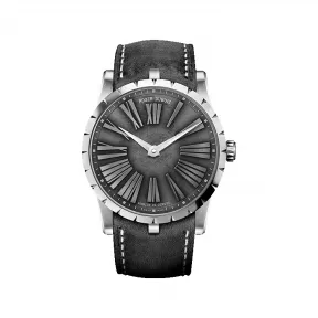 罗杰杜彼/RogerDubuis 自动上链腕表 搭载微型摆陀和银质表盘 | RDDBEX0500 RDDBEX0500