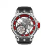罗杰杜彼/RogerDubuis 王者竞速系列 钛合金镂空表壳 45MM 男表 RDDBEX0545