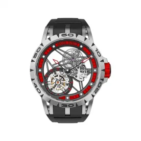 罗杰杜彼/RogerDubuis 王者竞速系列 钛合金镂空表壳 45MM 男表 RDDBEX0545