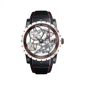 罗杰杜彼/RogerDubuis Excalibur 系列 42 MM 碳钎维+陶瓷 自动机械机芯 男表 RDDBEX0610